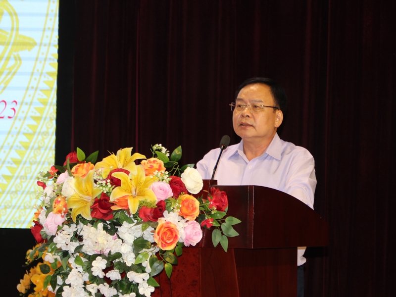 Bế giảng lớp Cao cấp lý luận chính trị, hệ không tập trung tại tỉnh Điện Biên, khóa học 2021 - 2023