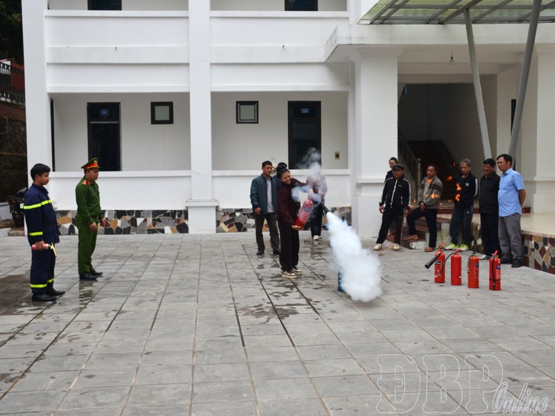 Chủ động phòng cháy, đảm bảo an toàn cho ngày bầu cử