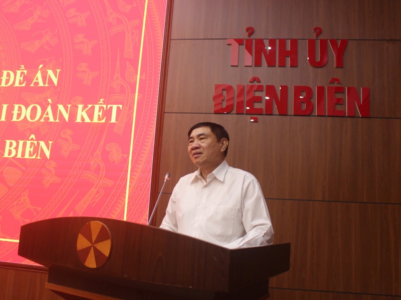 Họp Ban Chỉ đạo thực hiện Đề án vận động hỗ trợ làm nhà Đại đoàn kết cho hộ nghèo tỉnh Điện Biên