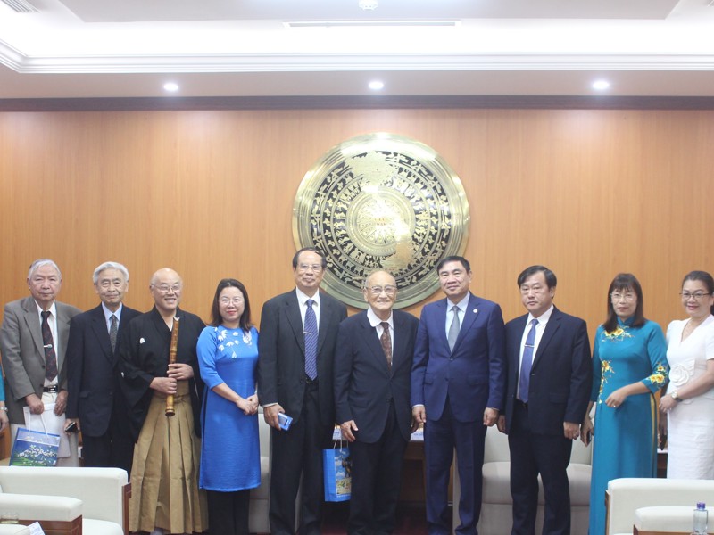 Bí thư Tỉnh ủy Trần Quốc Cường tiếp Đoàn công tác Hội Hữu nghị Nhật - Việt tỉnh Fukushima