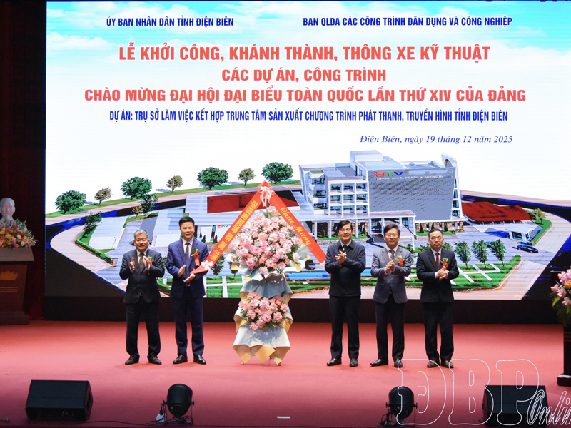 Khánh thành trụ sở làm việc kết hợp Trung tâm sản xuất chương trình phát thanh, truyền hình