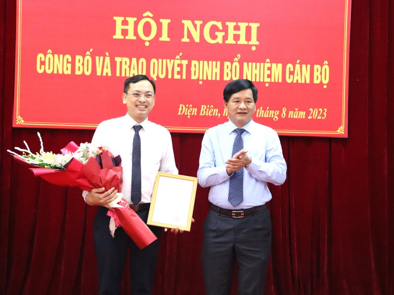 Điều động, bổ nhiệm đồng chí Vũ Văn Công, Trưởng phòng Tổng hợp 1, Văn phòng Tỉnh ủy giữ chức Phó Trưởng Ban Dân tộc tỉnh