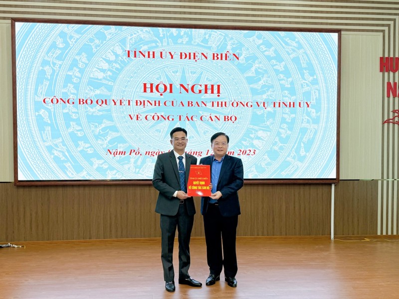 Nậm Pồ có tân Phó Bí thư Huyện ủy