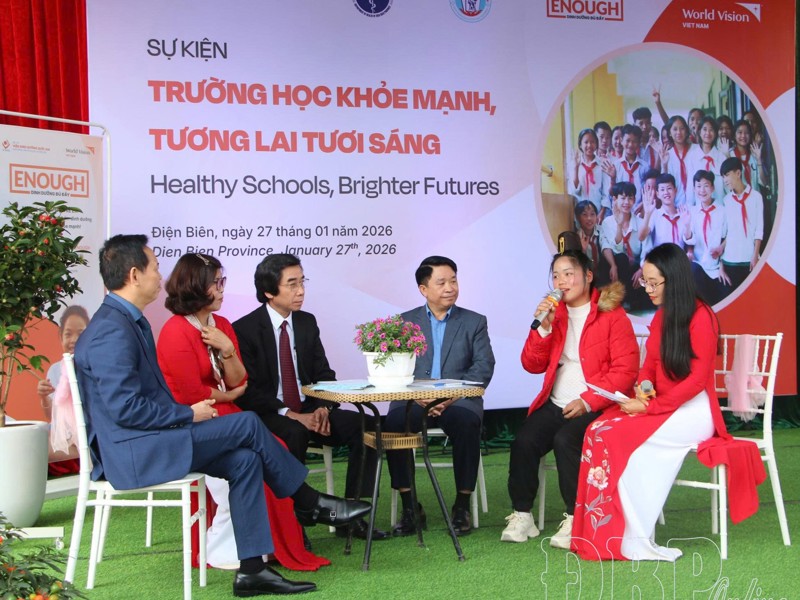 “Trường học khỏe mạnh - Tương lai tươi sáng”