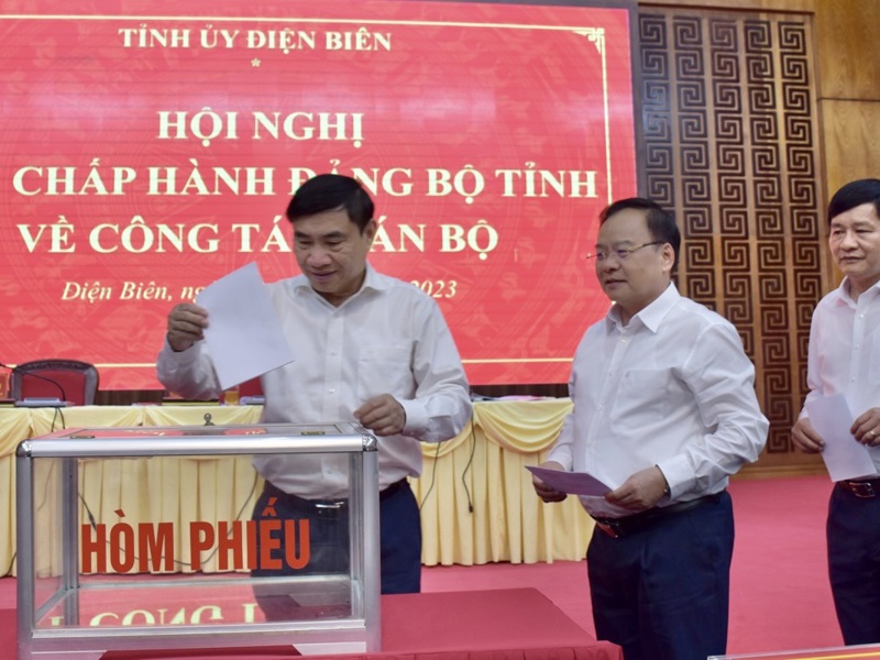 Bầu bổ sung Ủy viên Ủy ban Kiểm tra Tỉnh uỷ Điện Biên nhiệm kỳ 2020 - 2025